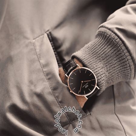 شراء ساعة معصم رجالیه نسائیه دانيال ولينغتون(DANIEL WELLINGTON) DW00100128 كلاسيك | | | الأصلي