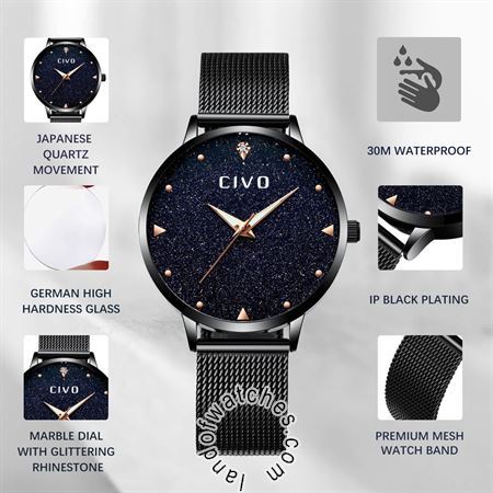 Buy CIVO 8002C Fashion Watches | Original